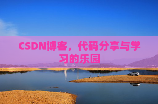 CSDN博客，代码分享与学习的乐园